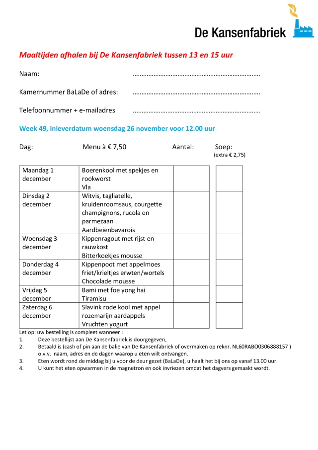 Bestellijst week 49 2025 1
